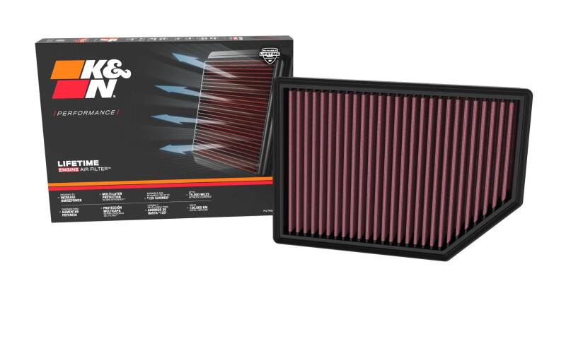 Jeep Grand Wagoneer Air Filter - K&N Engineering - High-Flow - `22-`27